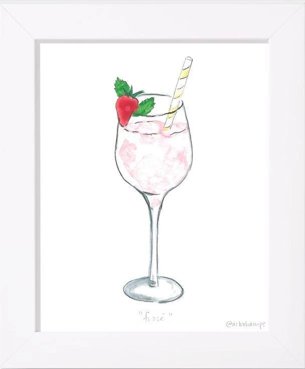 Ack V Hamps Frose Print – Eisblumenzauber auf Leinwand: Ein Hauch von Winter für dein Zuhause!